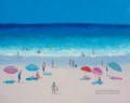 Día de veranos calurosos playa Impresionismo infantil